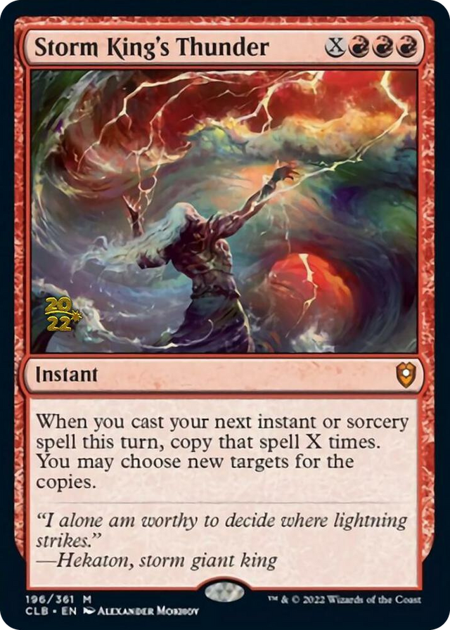 0196 Storm King's Thunder M Prerelease Cards