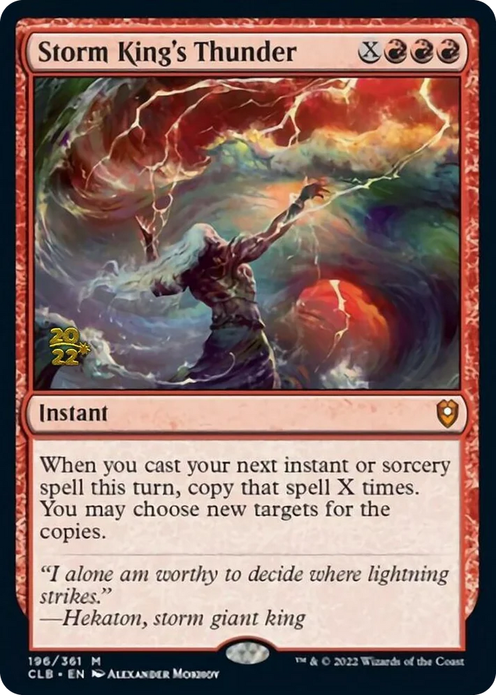 0196 Storm King's Thunder M Prerelease Cards