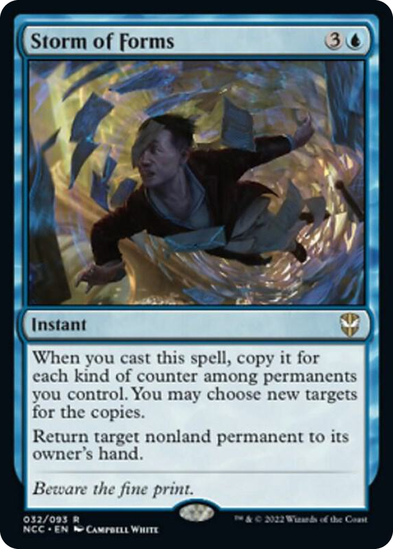 0032 Storm of Forms R Commander: Streets of New Capenna