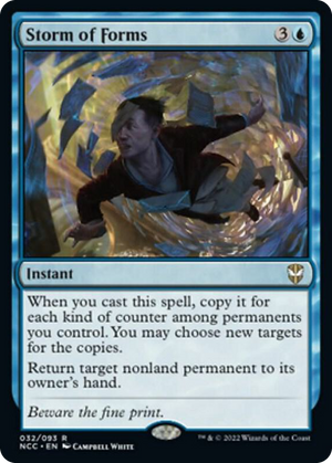 0032 Storm of Forms R Commander: Streets of New Capenna