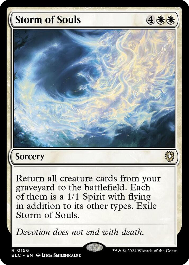 0156 Storm of Souls R Commander: Bloomburrow