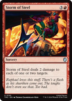 0120 Storm of Steel U Commander: Teenage Mutant Ninja Turtles
