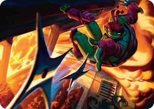 0048 Storm of Steel Art Card S Art Series: Teenage Mutant Ninja Turtles