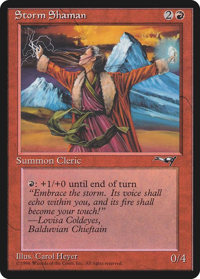 0119 Storm Shaman (Female) C Alliances