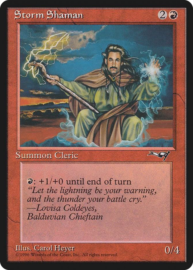 0119 Storm Shaman (Male) C Alliances