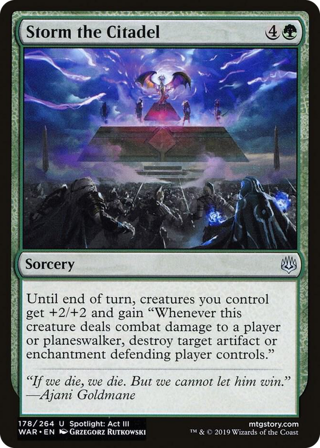 0178 Storm the Citadel U War of the Spark