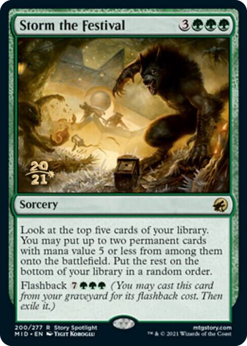 Storm the Festival #200 R - Prerelease Cards Pokemon card