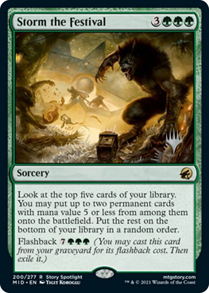 0200 Storm the Festival R Promo Pack: Innistrad: Midnight Hunt
