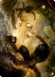 0054 Storm the Festival Art Card S Art Series: Innistrad: Midnight Hunt