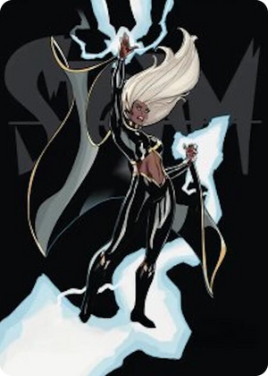 0030 Storm, Windrider Art Card S Art Series: Marvel Super Heroes