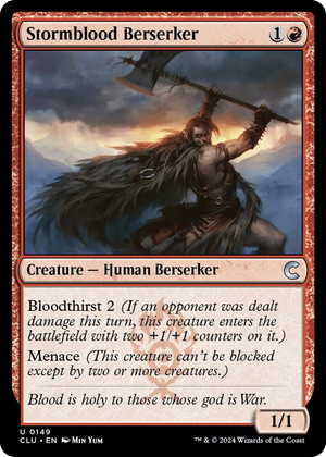 0149 Stormblood Berserker U Ravnica: Clue Edition