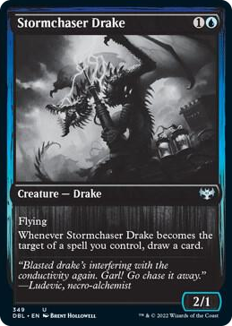 0349 Stormchaser Drake U Innistrad: Double Feature