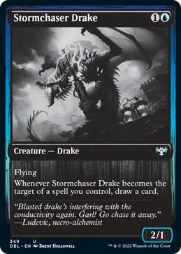 0349 Stormchaser Drake U Innistrad: Double Feature