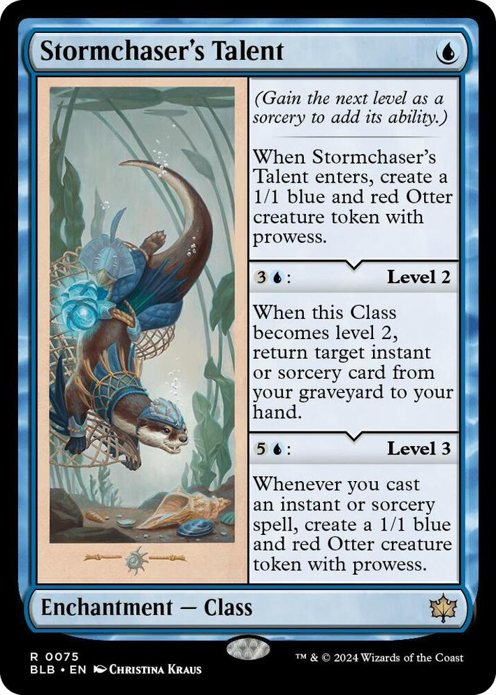 0075 Stormchaser's Talent R Bloomburrow