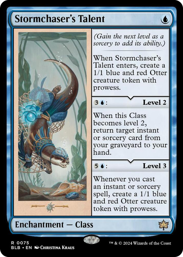 0075 Stormchaser's Talent R Bloomburrow