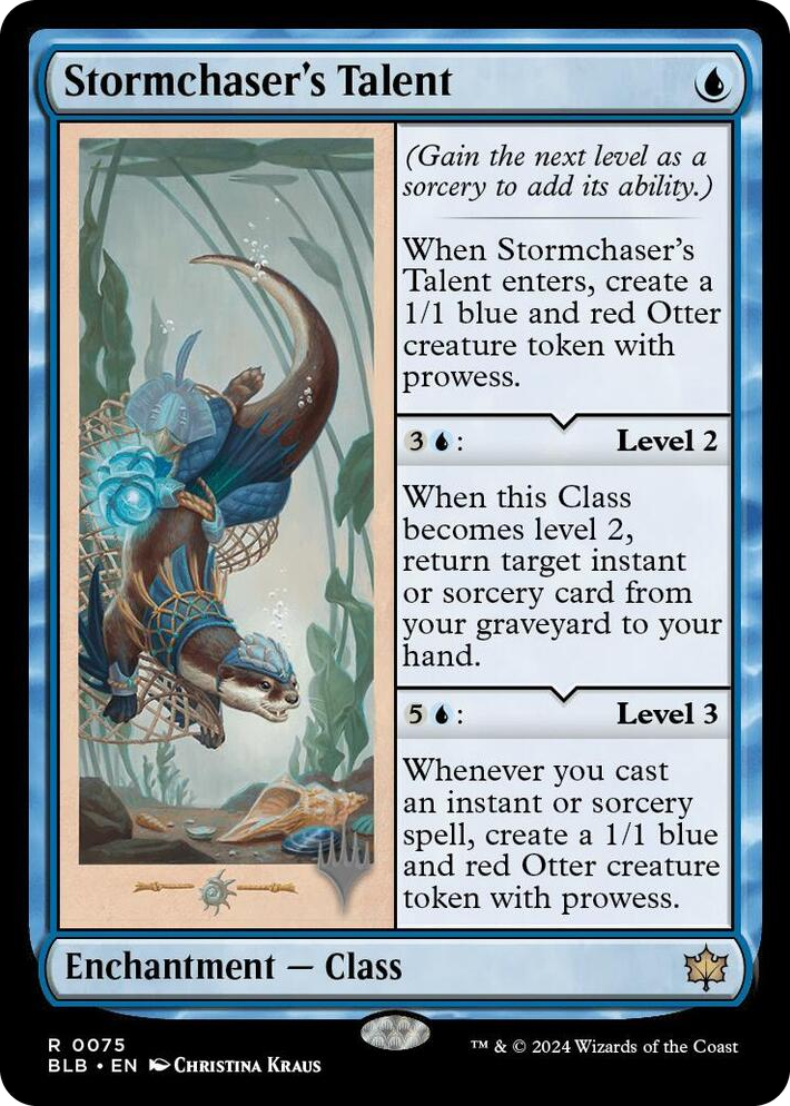 0075 Stormchaser's Talent R Promo Pack: Bloomburrow