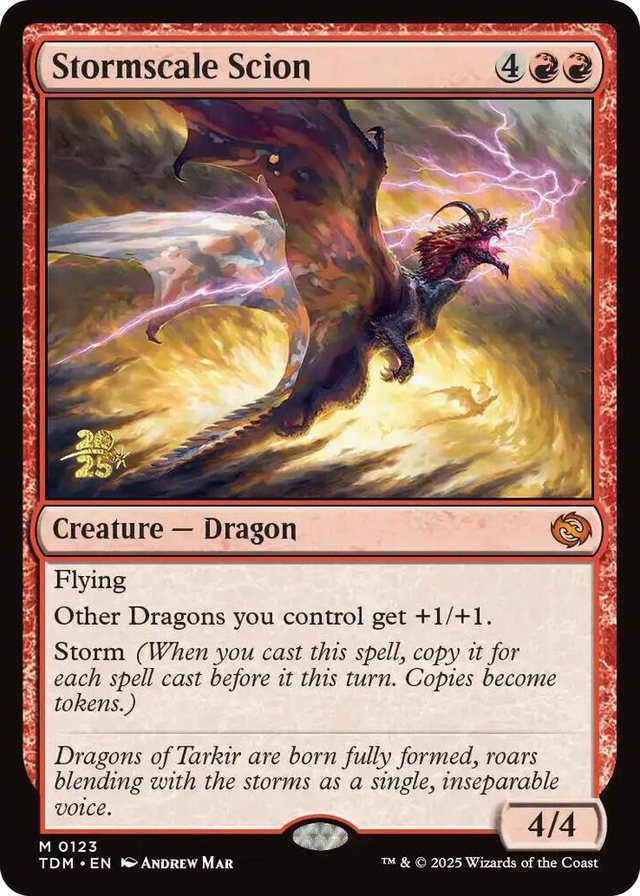 0123 Stormscale Scion M Prerelease Cards