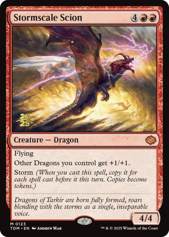 0123 Stormscale Scion M Prerelease Cards