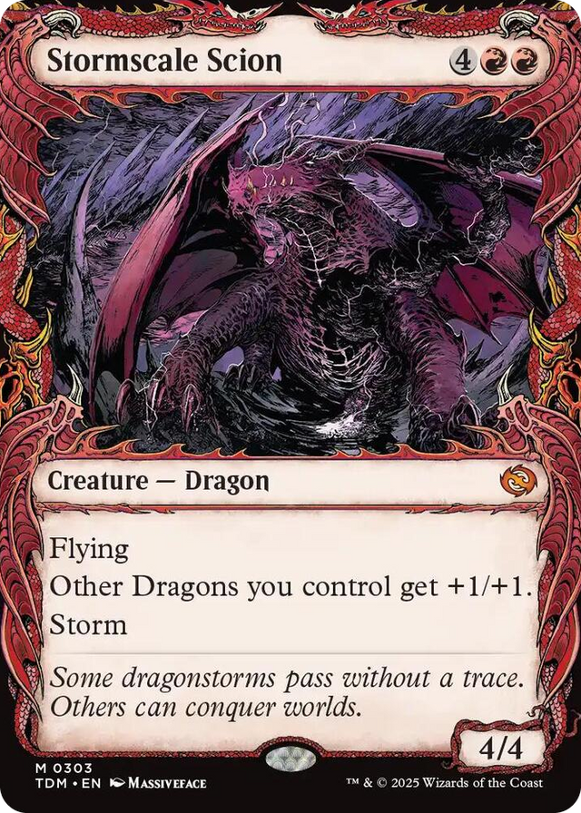 0303 Stormscale Scion (Showcase) M Dragonstorm
