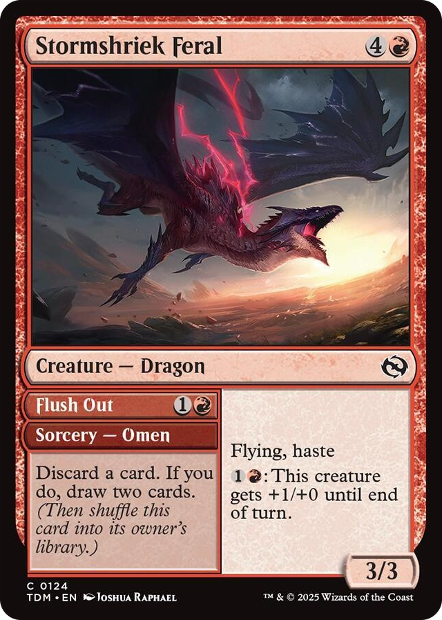 0124 Stormshriek Feral C Dragonstorm