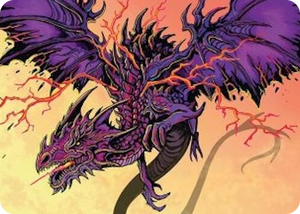 0035 Stormshriek Feral Art Card (35/54) S Art Series: Tarkir: Dragonstorm