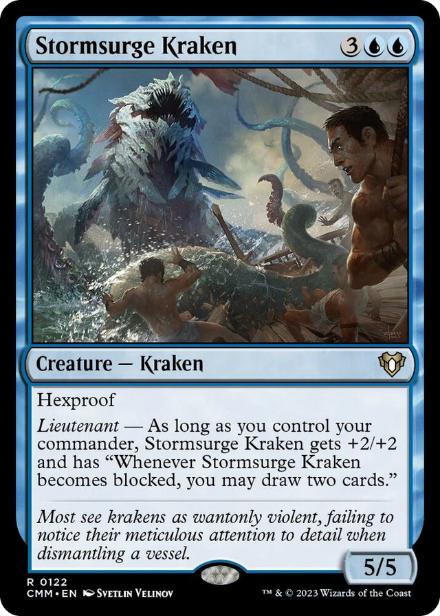 0122 Stormsurge Kraken R Commander Masters