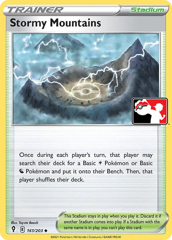 0161 Stormy Mountains Uncommon Prize Pack Series Cards