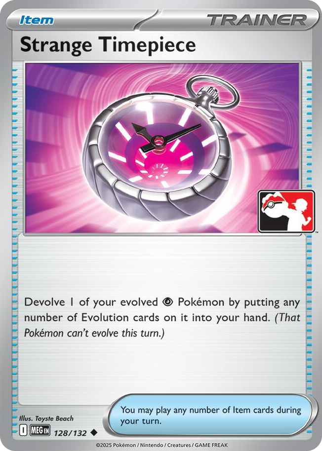0128 Strange Timepiece Uncommon Prize Pack Series Cards