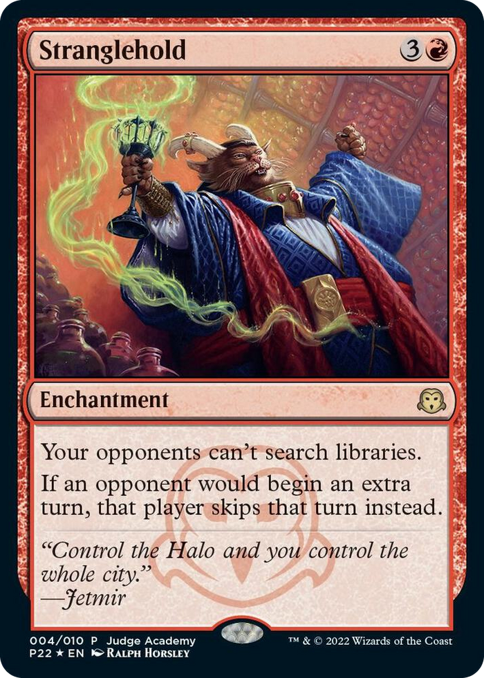Stranglehold #4 R - Judge Promos Pokemon card