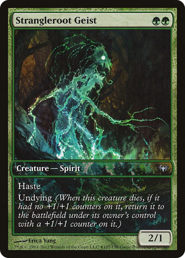 0127 Strangleroot Geist P Game Day & Store Championship Promos
