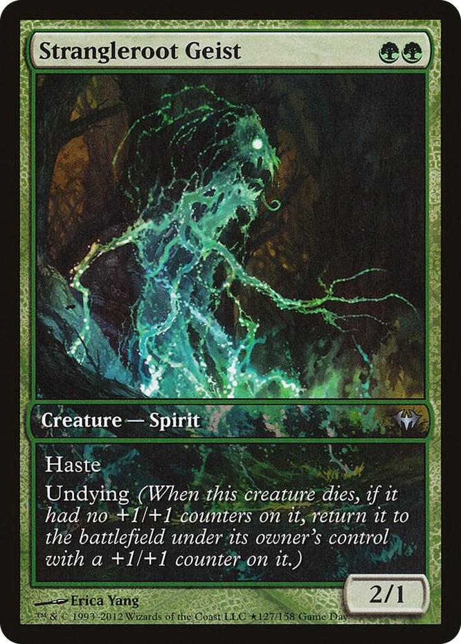 Strangleroot Geist #127 P - Game Day & Store Championship Promos Pokemon card