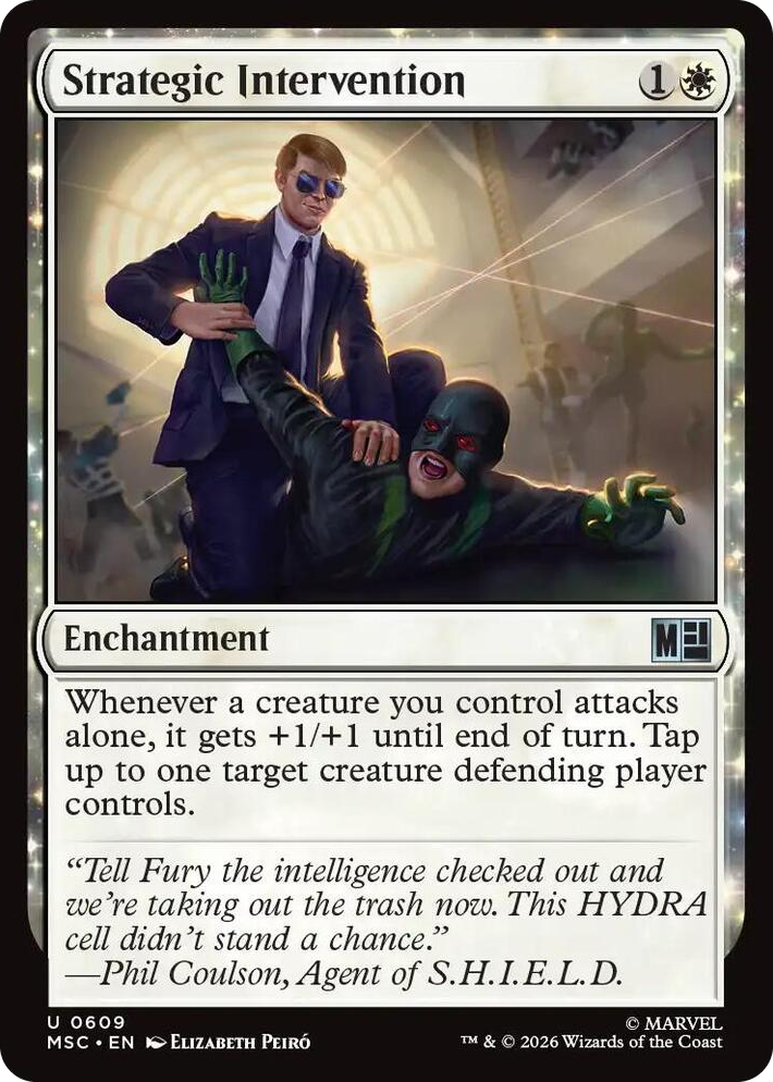 0609 Strategic Intervention U Commander: Marvel Super Heroes