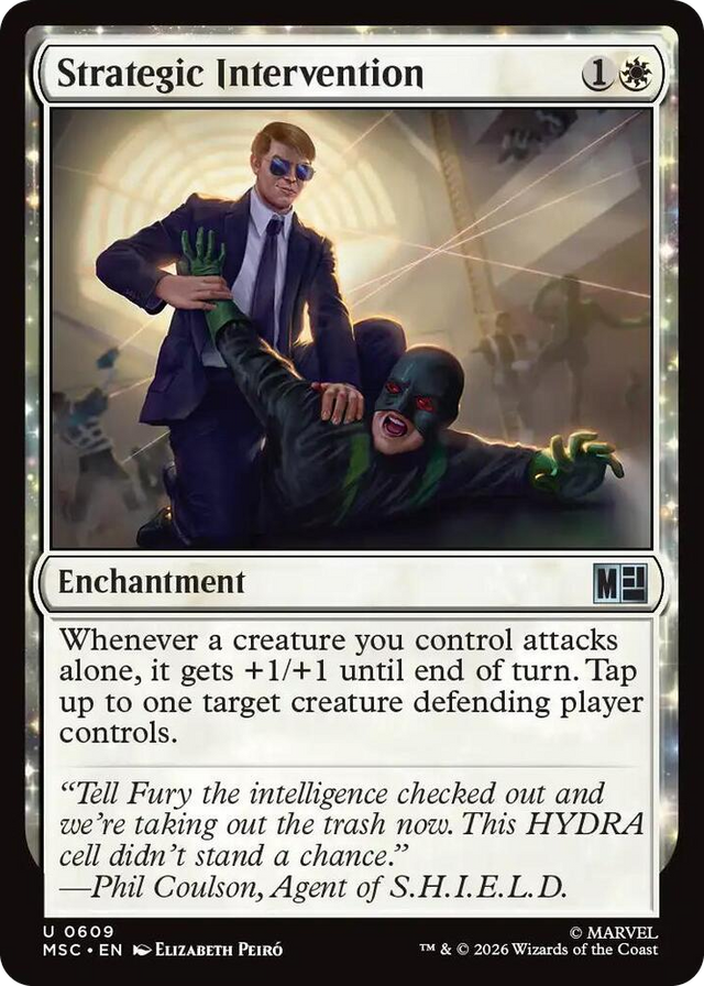 0609 Strategic Intervention U Commander: Marvel Super Heroes