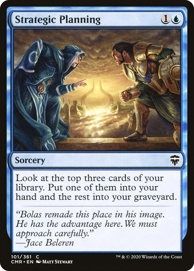 0101 Strategic Planning C Commander Legends
