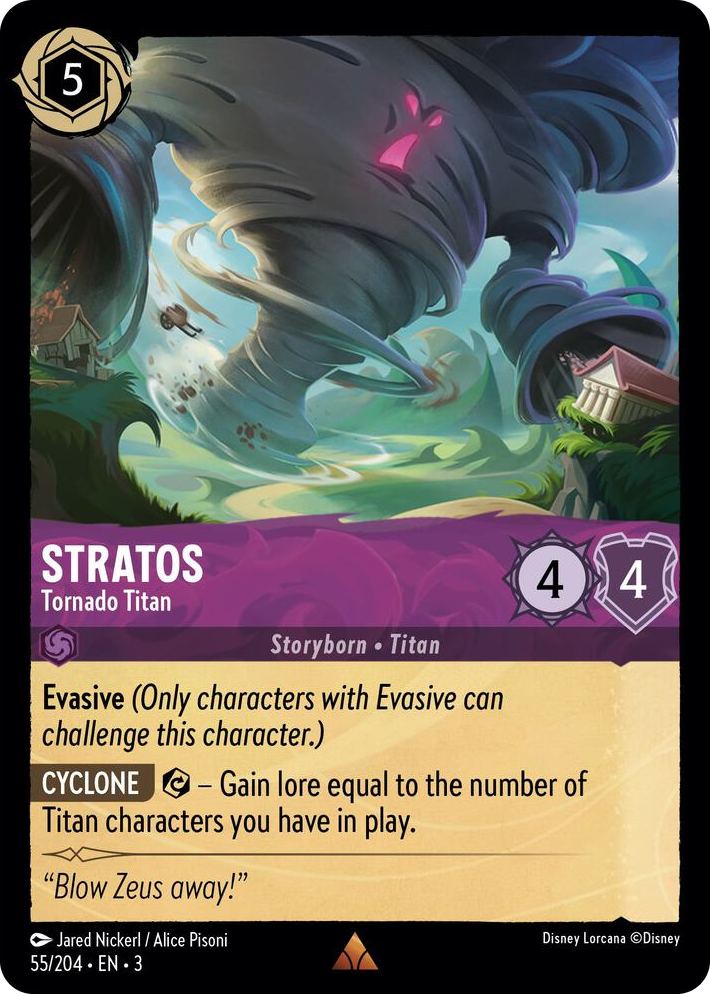 0055 Stratos - Tornado Titan Rare Into the Inklands