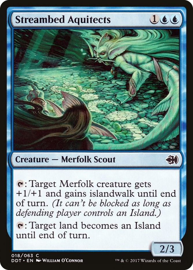 0018 Streambed Aquitects C Duel Decks: Merfolk vs. Goblins