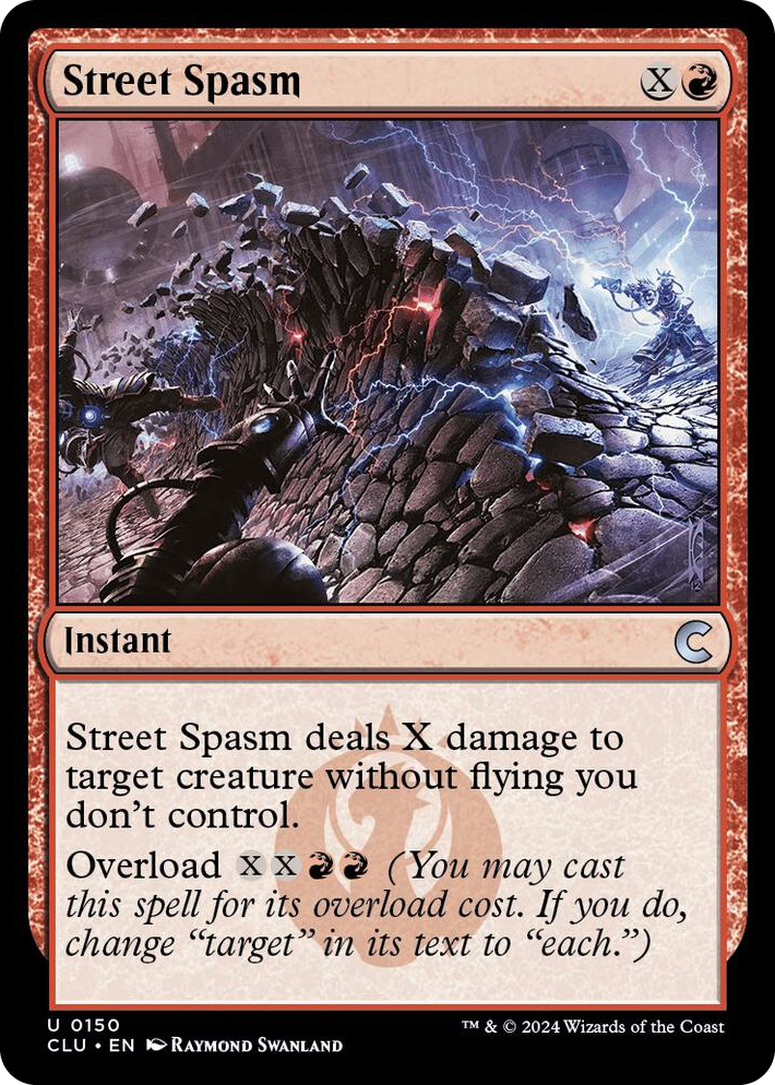 0150 Street Spasm U Ravnica: Clue Edition