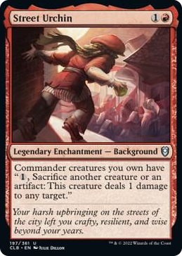 0197 Street Urchin U Commander Legends: Battle for Baldur's Gate