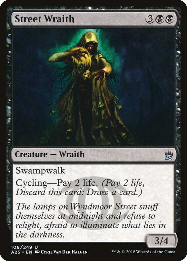 0108 Street Wraith U Masters 25