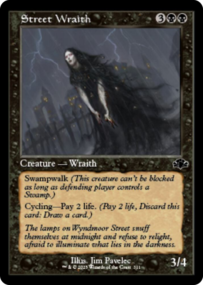 Street Wraith (Retro Frame) #311 C - Dominaria Remastered Pokemon card