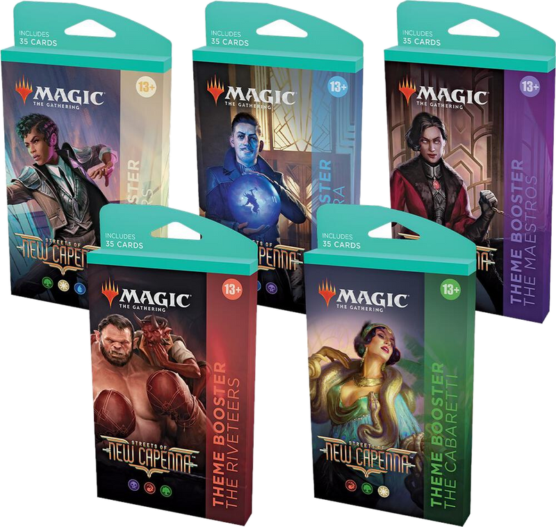 Streets of New Capenna - Theme Booster [Set of 5] - Streets of New Capenna sealed product