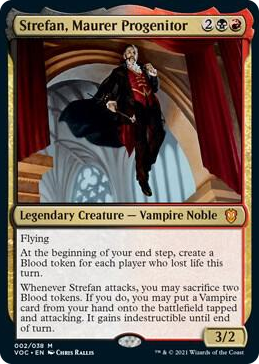 0002 Strefan, Maurer Progenitor M Commander: Innistrad: Crimson Vow