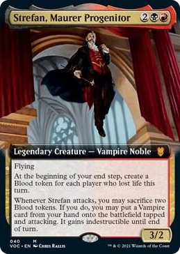 0040 Strefan, Maurer Progenitor (Extended Art) M Commander: Innistrad: Crimson Vow