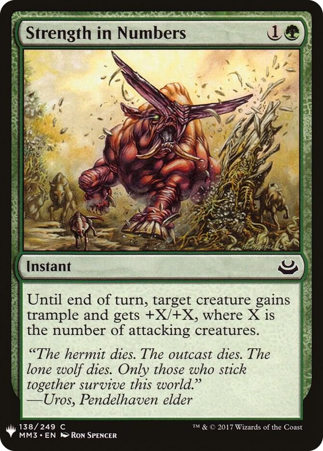 0138 Strength in Numbers C The List Reprints