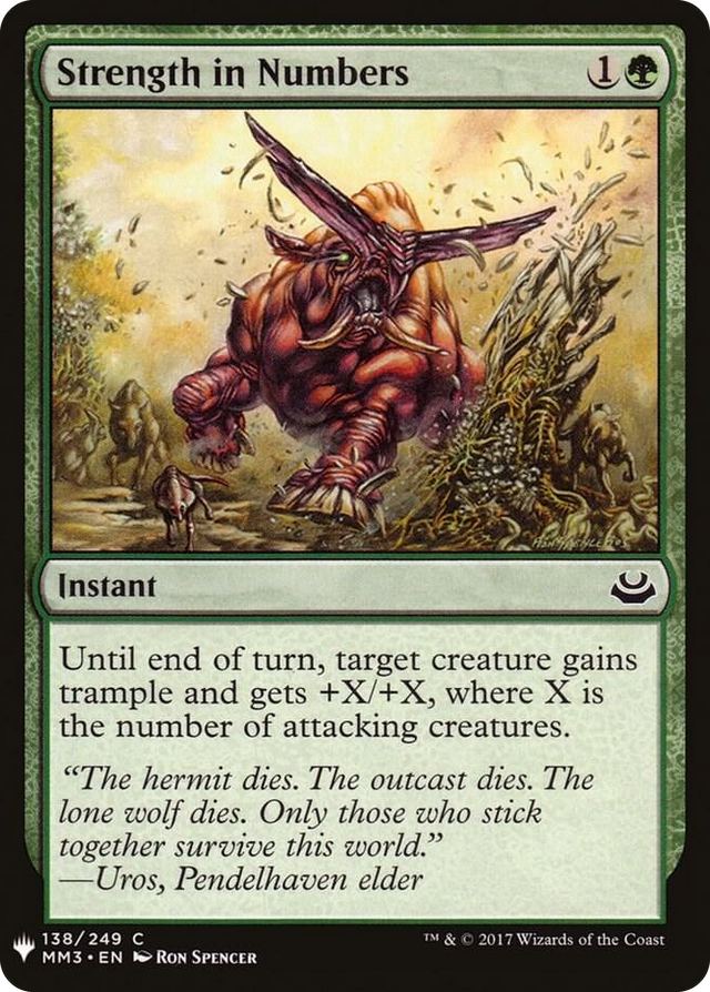 0138 Strength in Numbers C The List Reprints