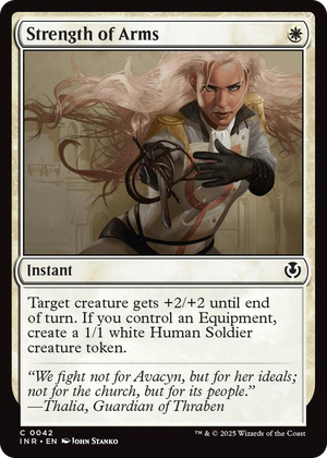 0042 Strength of Arms C Innistrad Remastered