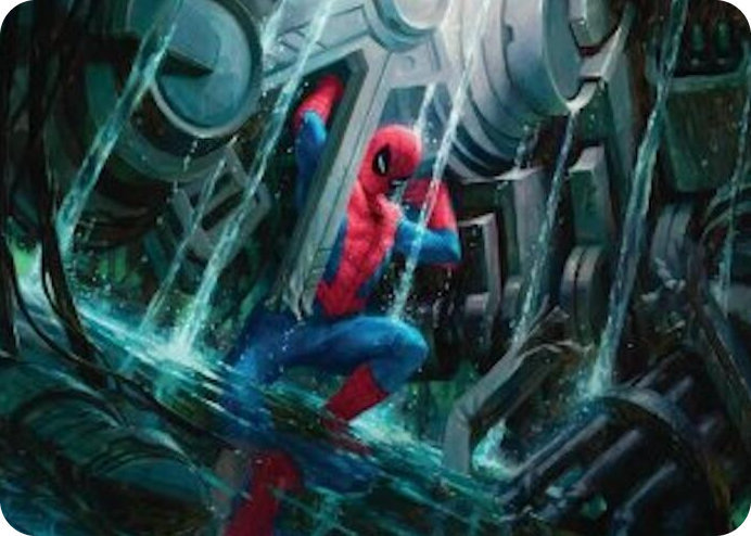 Strength of Will Art Card #22 S - Art Series: Marvel's Spider-Man Pokemon card