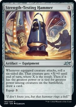 0193 Strength-Testing Hammer U Unfinity