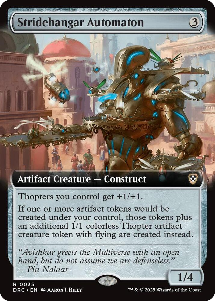 0035 Stridehangar Automaton (Extended Art) R Commander: Aetherdrift