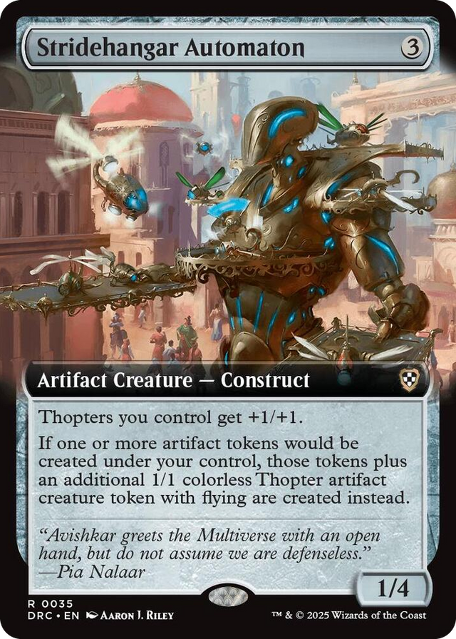 0035 Stridehangar Automaton (Extended Art) R Commander: Aetherdrift